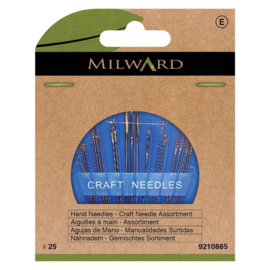 Milward Hobbynaalden assortiment 25 stuks