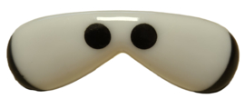 Cartoon Ogen Wit Dubbel 58X18X10Mm