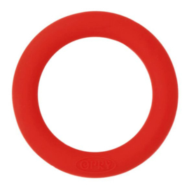 Opry Siliconen Bijtring Rond 55mm - 722 Rood