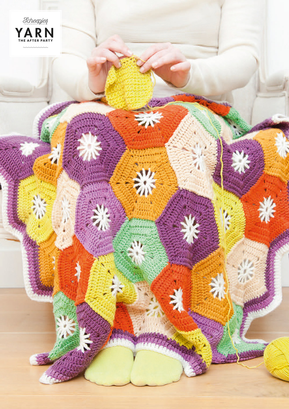YARN The After Party nr. 014 Hexagon Blanket