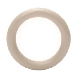Plastic ringetjes - 40 mm - Beige 016