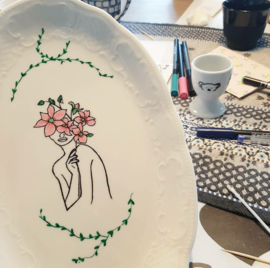 Online workshop servies illustreren