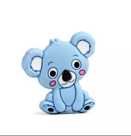 Siliconen koala kraal blauw