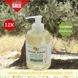 Organic olive oil Handsoap pump bottle 12x300ml