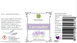 Lavendel olie 20L