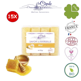 Marseille Soap honey 60x100g