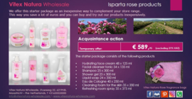 Isparta rose products introductory package