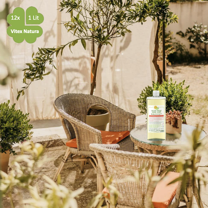 Biologische provinciaalse vloeibare zeep 12x1L Natuurlijke ingrediënten