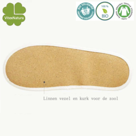 Organic linen bath slipper open toe 100 pairs