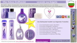 Bulgarische Lavendel Produktepaket Man