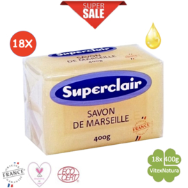 Marseille glycerine soap 18x400g