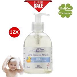 La Cigale baby soap liquid 12x300ml