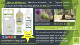 Organic olive oil products