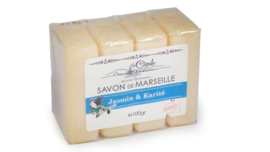 Marseille Zeep Jasmijn Karité 60x100g