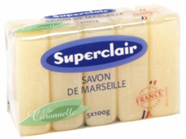 Marseille citronella glycerine soap 60x100g
