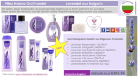 Bulgarische Lavendel Produktepaket Man