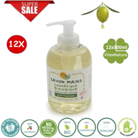 Organic olive oil Handsoap pump bottle 12x300ml