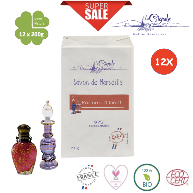 Marseille Seife Orientalischer Duft 12x200g