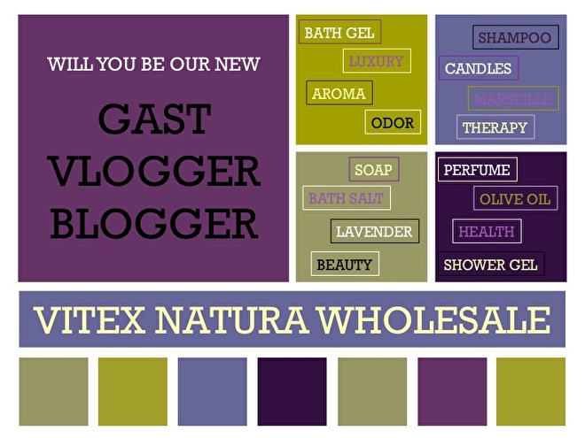 Are you going to be our new blogger or vlogger? | Vitex Natura wholesale  naturally beautiful and healthy.