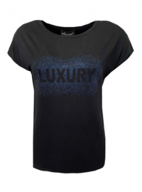 Elvira T-shirt Cristal -Black Ink Blue