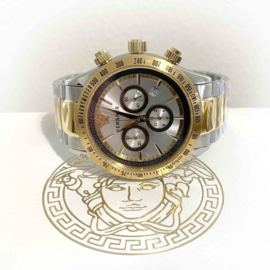 Versace Chrono Classic Herenhorloge Saffier 44 mm