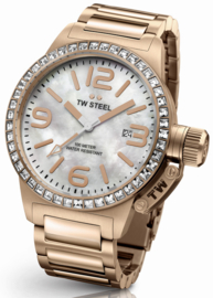 TW Steel TW306 Canteen Bracelet Swarovski Horloge 40mm