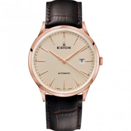 Edox Les Vauberts Swiss Automatic 42mm 80106 37RC  BEIR