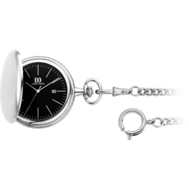 Danish Design Taschenuhr Savonet Datum 47mm