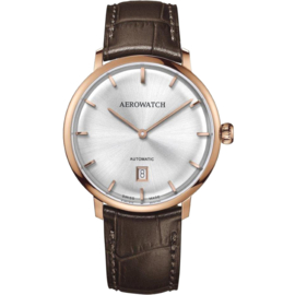 Aerowatch Heritage Slim Automatic Herrenuhr A67975 RO01  40mm