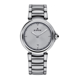 Edox LaPassion Silver Dameshorloge 29 mm