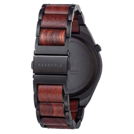 Kerbholz Paul Houten Herenhorloge Rosewood 42mm