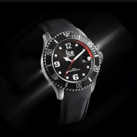 Ice Watch ICE Steel Black Black Horloge 40mm