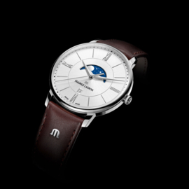 Maurice Lacroix Eliros Horloge met Datum en Maanfase 40mm