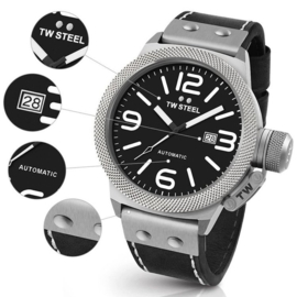 TW Steel CS6 Canteen XL Automatic Uhr 50mm