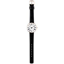 Arne Jacobsen Roman Dameshorloge Medium Rose Goud 53311-1601RP - 34mm