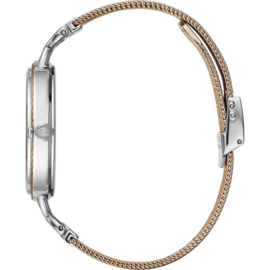 Gc: Guess Collection Twist Silver/Gold Dameshorloge Swiss Made 34mm