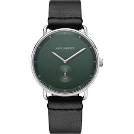 Paul Hewitt Herenhorloge Breakwater Steel Forest Green 42mm