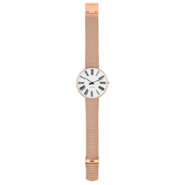 Arne Jacobsen Roman Horloge Large Rose Goud 53312-2011 - 40mm