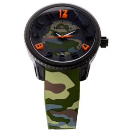 Tendence Gulliver Camouflage Horloge Green 10 ATM L