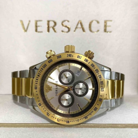 Versace Chrono Classic Herenhorloge Saffier 44 mm