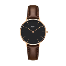 Daniel Wellington Classic Petite Bristol Rosé Goud Dameshorloge 32mm