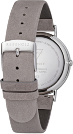 Kerbholz Fritz Herenhorloge Walnut Grey 40mm