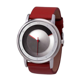 Colour Inspiration AVANTGARDIA Black Red Designhorloge 38mm