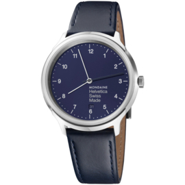 Mondaine Helvetica No.1 Regular Uhr 40 mm