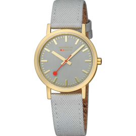 Mondaine Classic Bahnhofsuhr Damenuhr 36 mm