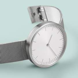 Auteur Watches Circles Mirage - Swiss Made Designeruhr Milanese Stahl 38mm