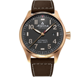 Alpina Startimer Pilot Swiss Made Automatic Uhr AL-525G4S4 44mm
