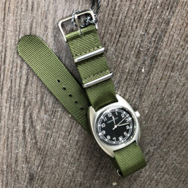 Aerowatch Militairy G-10 Field Watch Swiss Made Uhr 36mm