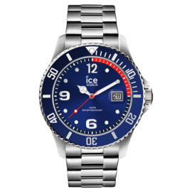 Ice Watch ICE Steel Blue Silver Horloge 40mm