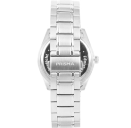 Prisma Herenhorloge Edelstaal Datum 41mm